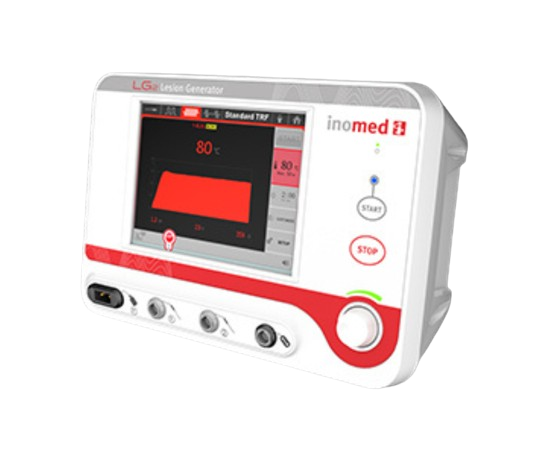 Generador de radiofrecuencia para tratamiento del dolor y lesión cerebral Inomed