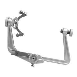 Cabezal de Mayfield de aluminio y radiolúcido Integra